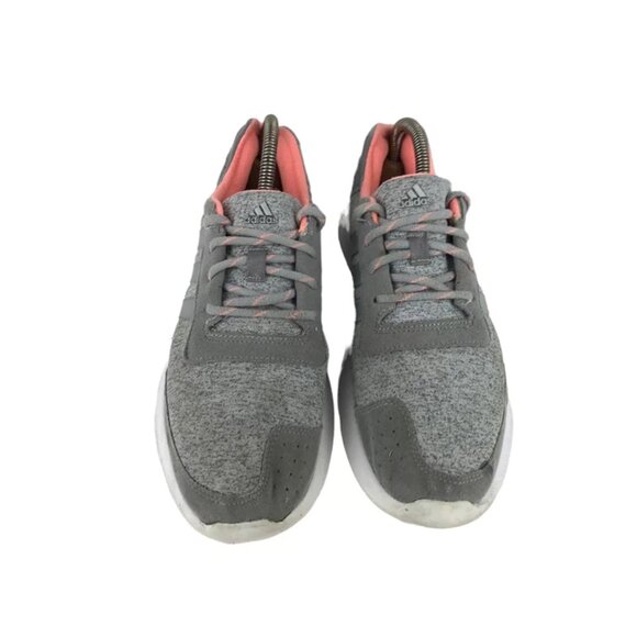 Adidas Womens Gray Coral Element Refresh S78815 Lace Up Running Shoes Size US 10 - Picture 4 of 9